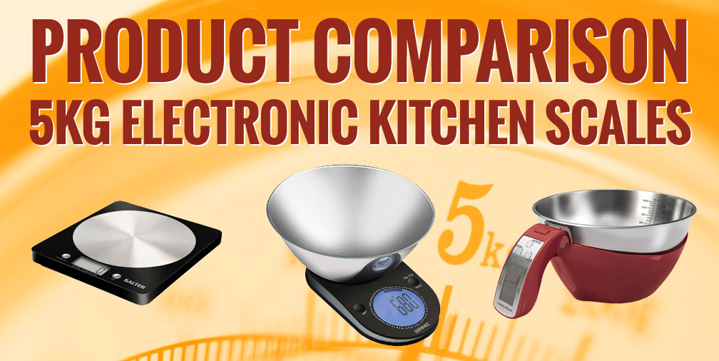 Product Comparison: 5kg Electronic Kitchen Scales