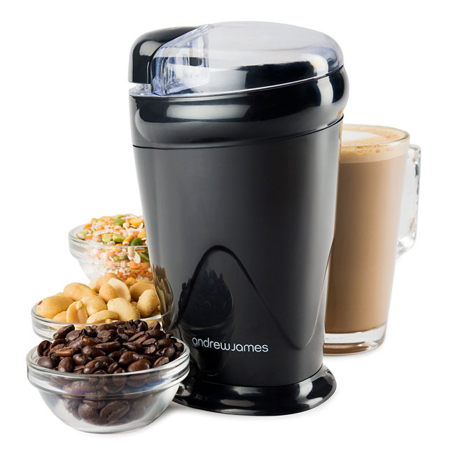 Powerful Coffee, Nut and Spice Grinder By Andrew James