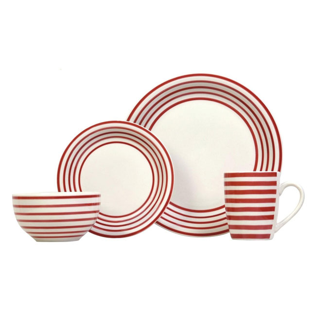 Add Colour to Mealtimes Red Dinner Sets! Red Crockery