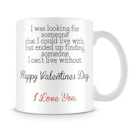 Cute Valentine's Mug - I Was Looking...