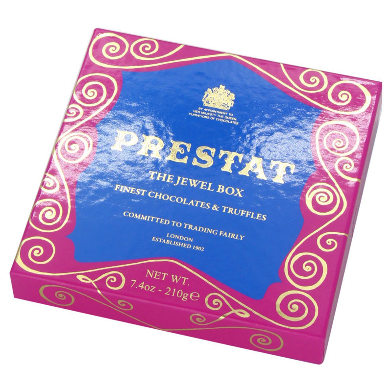 Prestat Fine Chocolate Assortment in Large Jewel Box
