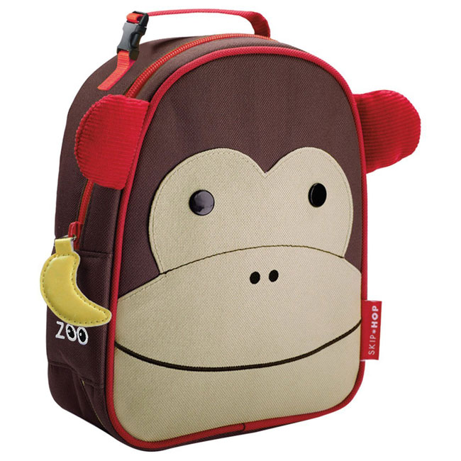Skip Hop Zoo Lunchie Monkey Lunch Bag