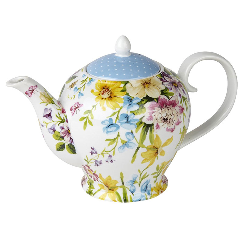 Creative Tops Katie Alice English Garden Shabby Chic Porcelain Teapot