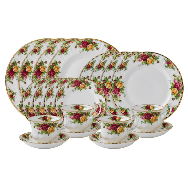 Royal Albert Old Country Roses 20-Piece Set