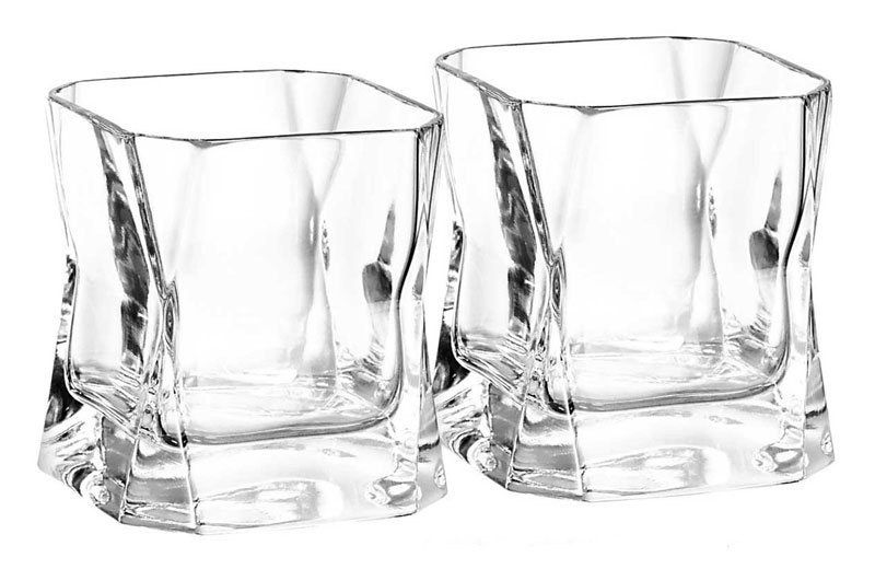 The Cibi Double Old Fashioned Glass Twin Pack