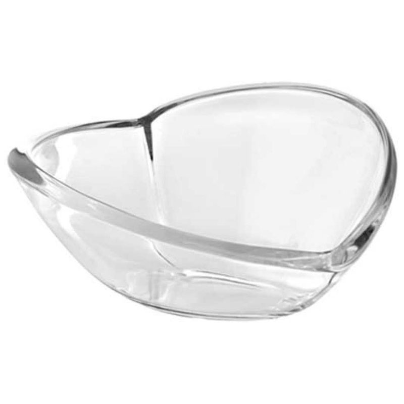 Cuore Heart-Shaped Glass Bowl