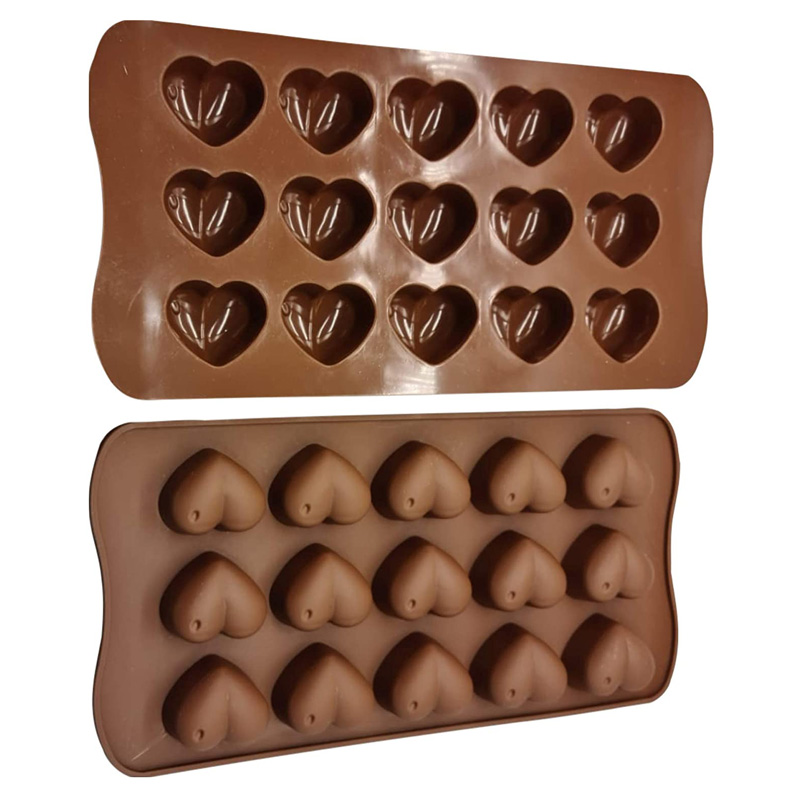 Heart Shape Silicone Chocolate Mold