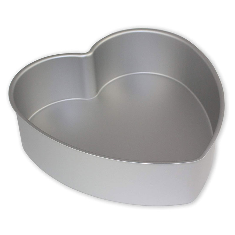 PME Anodised Aluminium Heart Cake Pan 3 Inch Deep