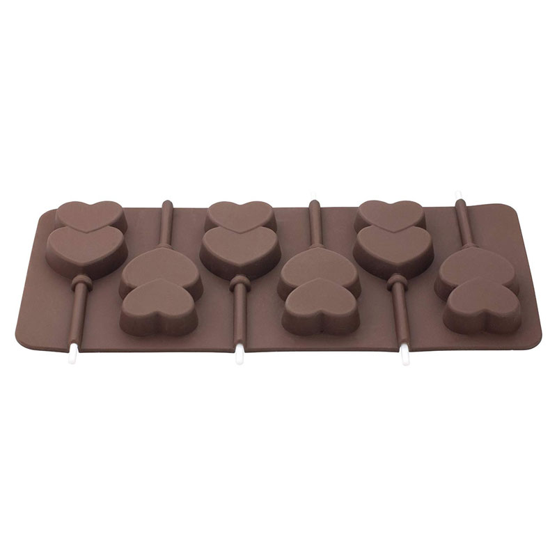 Tala Heart Shaped Silicone Lolly Moulds