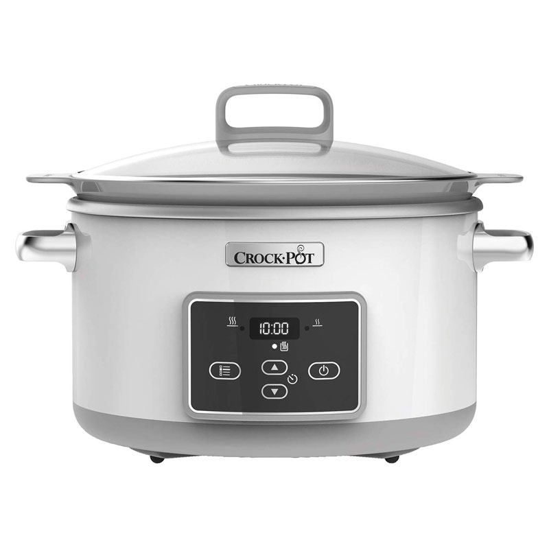 Crock-Pot DuraCeramic Digital Saute Slow Cooker with Hob-Safe Pot