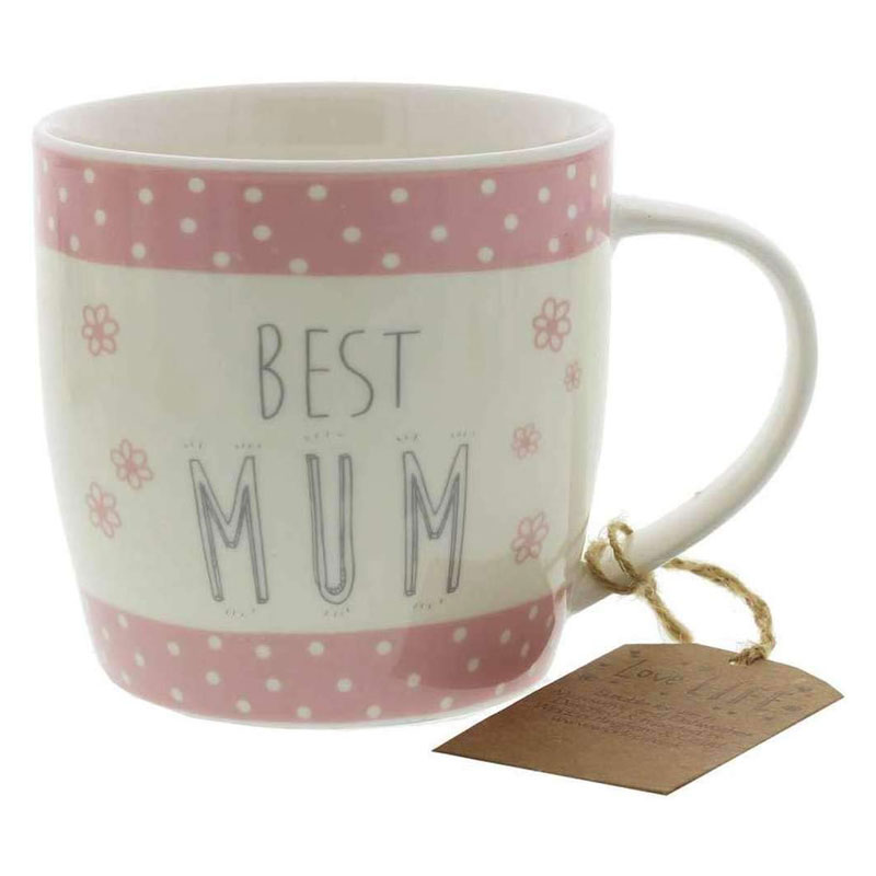 Love Life Best Mum Ceramic Mug