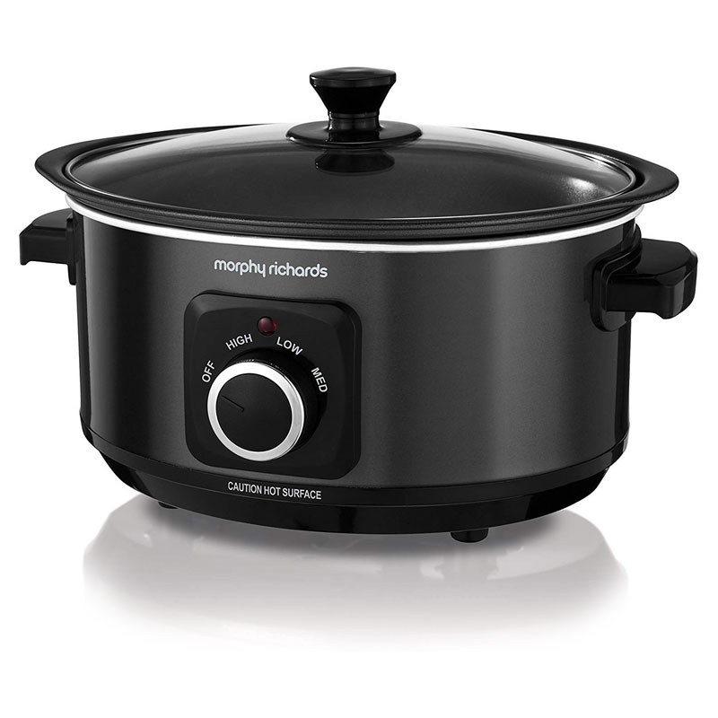 Morphy Richards Slow Cooker Sear and Stew 460012 3.5L Black