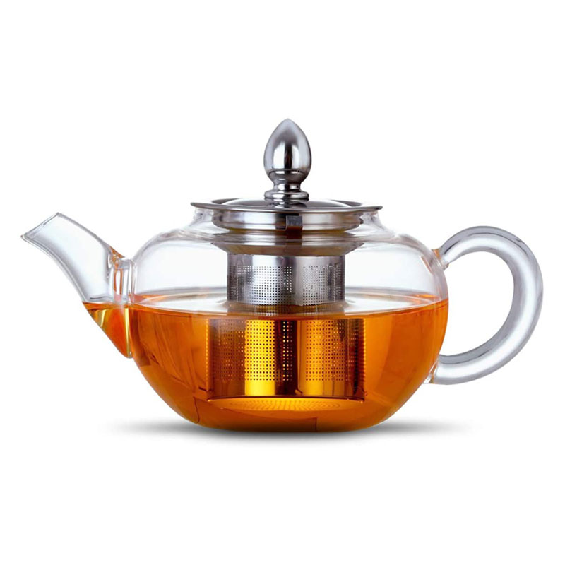 Borosilicate Glass Teapot and Loose Leaf Teapot Infuser