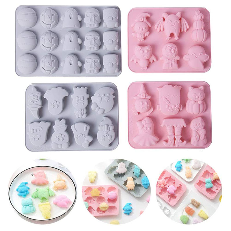 36 Shapes Halloween Chocolate Mould