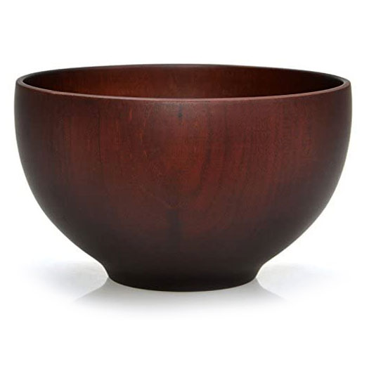 Japanese 12cm Rice Bowl made from Chestnut Wood