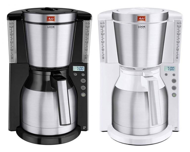 Melitta Look IV Therm Timer Filter Coffee Machine Perfect coffee all day!