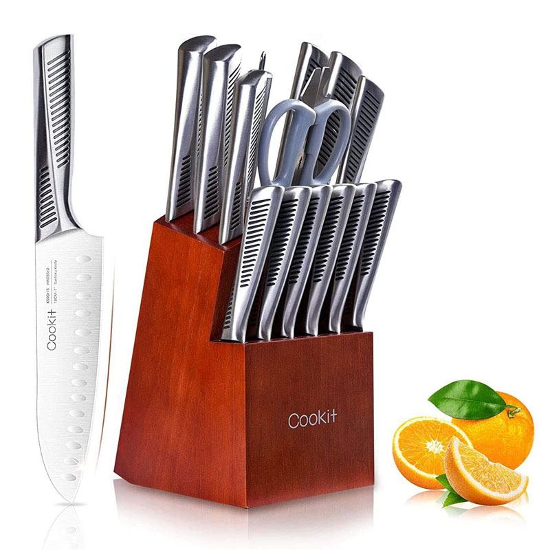 Cookit 15 Piece Kitchen Knife Set