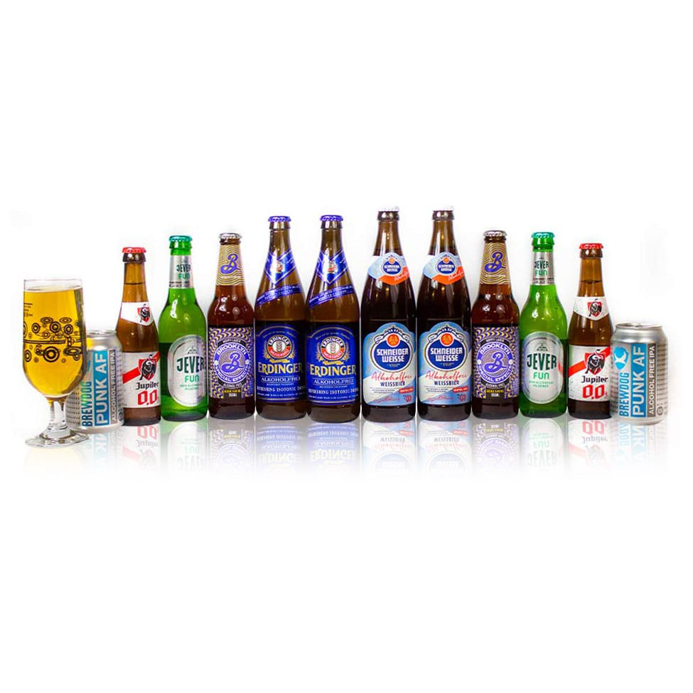 Alcohol Free Mixed Beer Case Non Alcoholic Beer Gift Set
