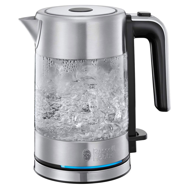 Russell Hobbs Compact Home Small Glass Kettle