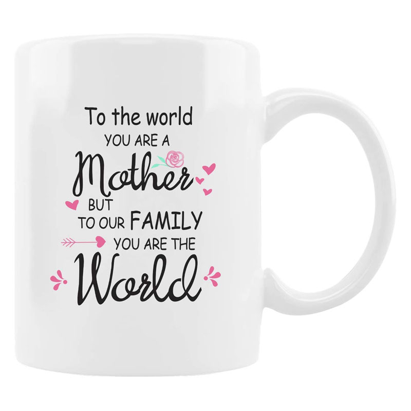You Are The World Ceramic Coffee Mug